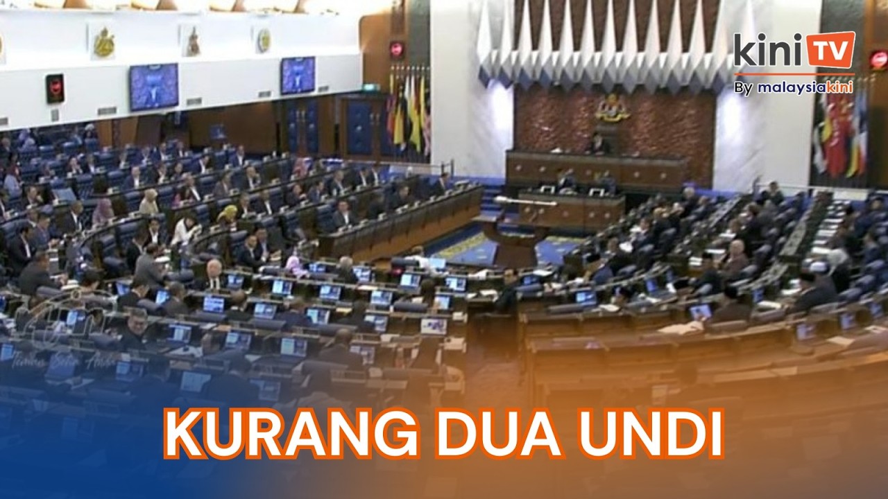 RUU hadkan tempoh PM gagal dapat sokongan dua pertiga ahli parlimen