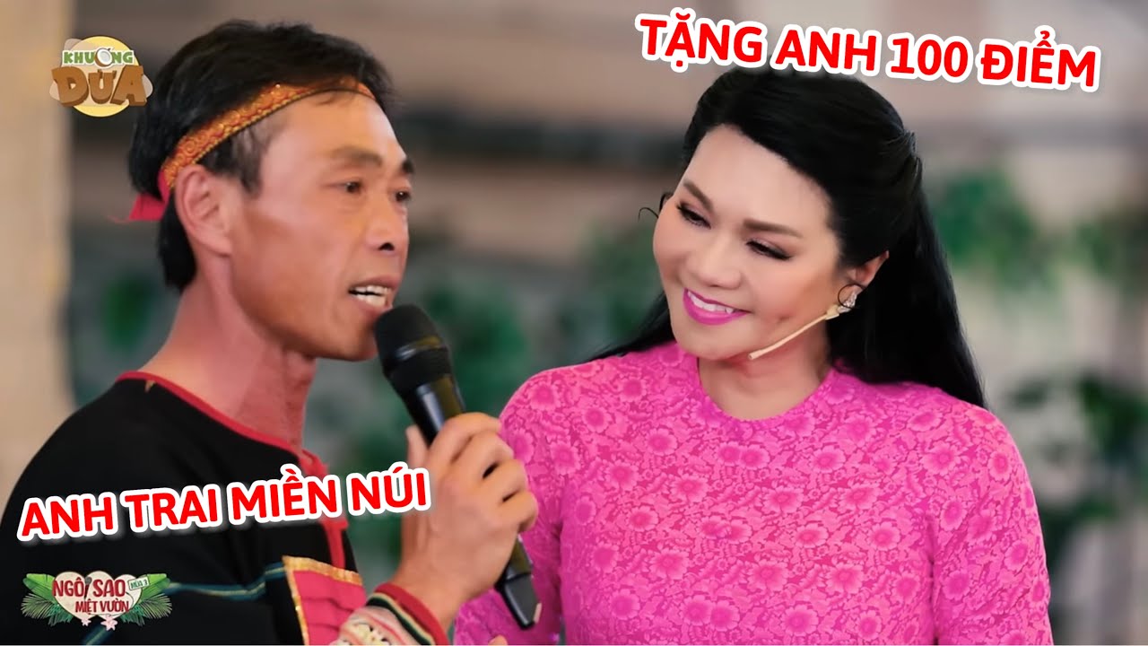 Anh trai miền núi hát CÂU ĐỢI CÂU CHỜ lấy 100 điểm của Ngọc Huyền| Ngôi Sao Miệt Vườn 3
