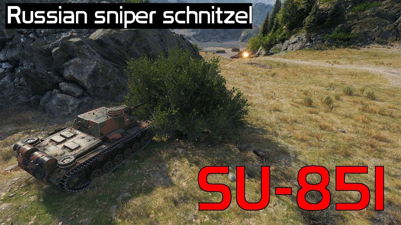 SU-85I - Russian sniper schnitzel | World of Tanks