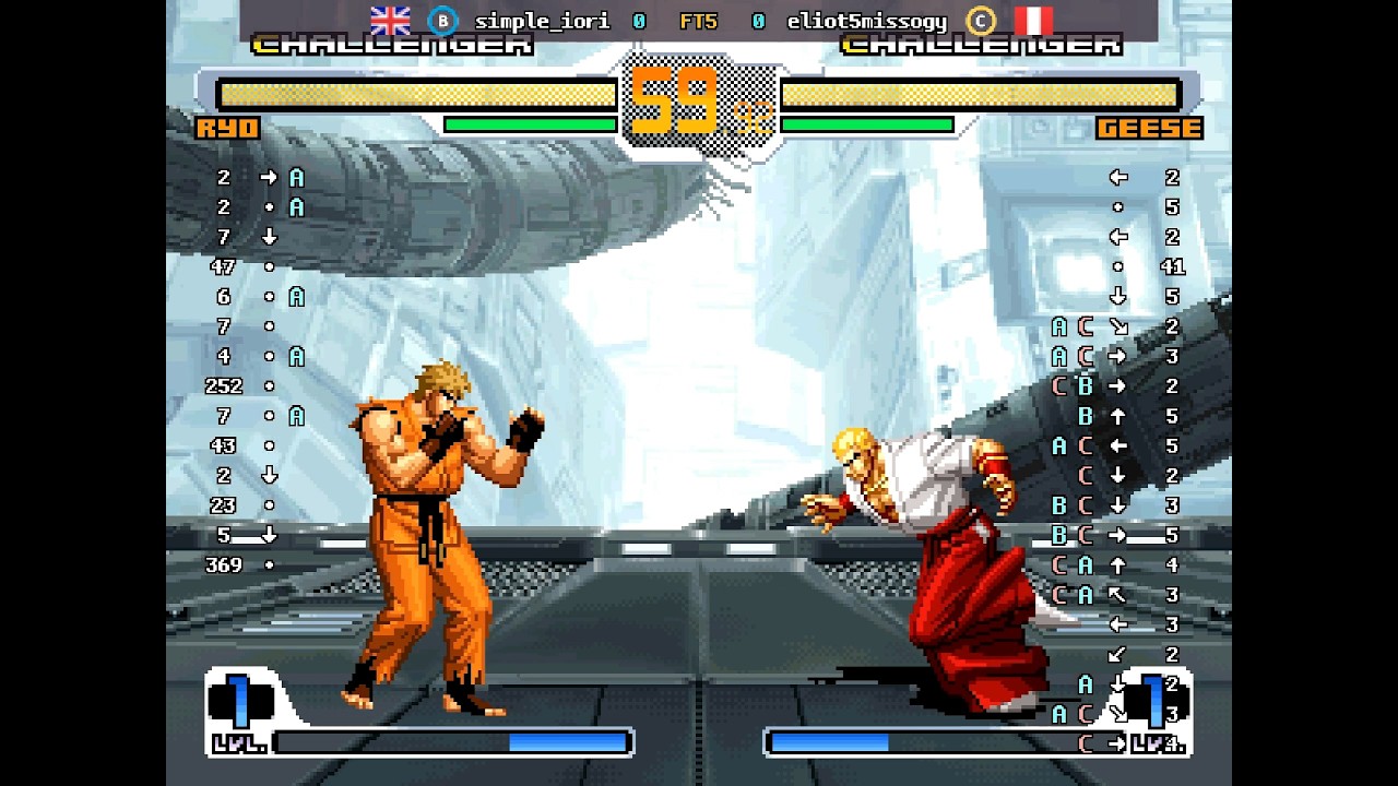 SVC Chaos Super Plus - 🇬🇧 simple_iori(B) vs 🇵🇪 eliot5missogy(C) | Fightcade (2026-03-06 03:19 UTC)