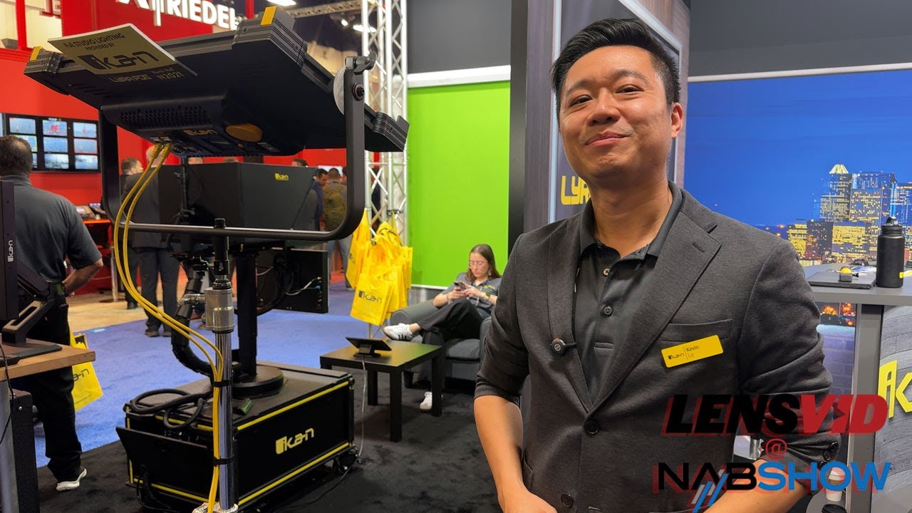 IKAN PoE Lights Demo (NAB 2025)