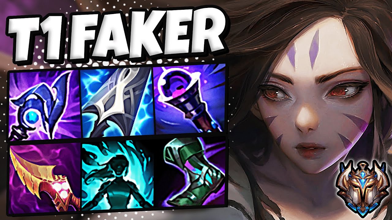 T1 Faker Kaisa vs Ahri [ MID ] Korea Challenger Patch 12.5 ✅
