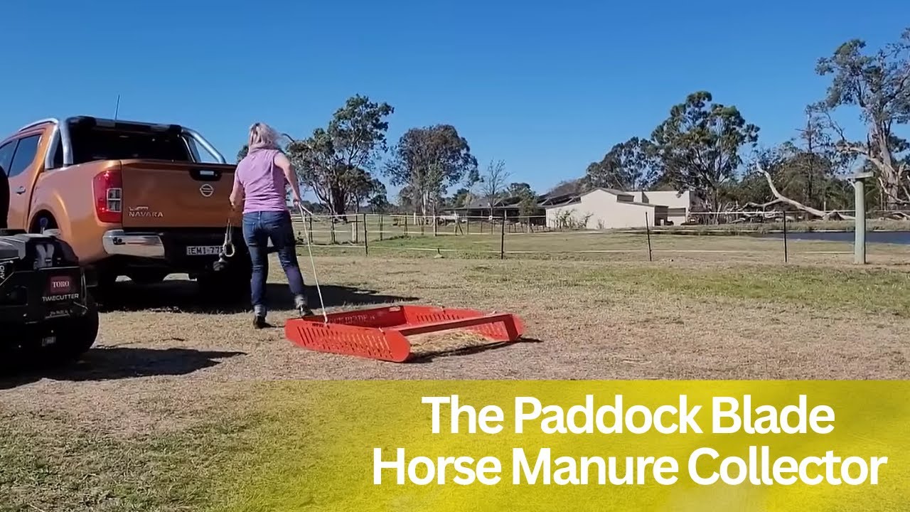 What Is So Great About The Paddock Blade Horse Manure Collector?