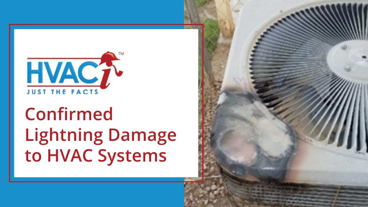 Confirmed Lightning Damage to HVAC Systems