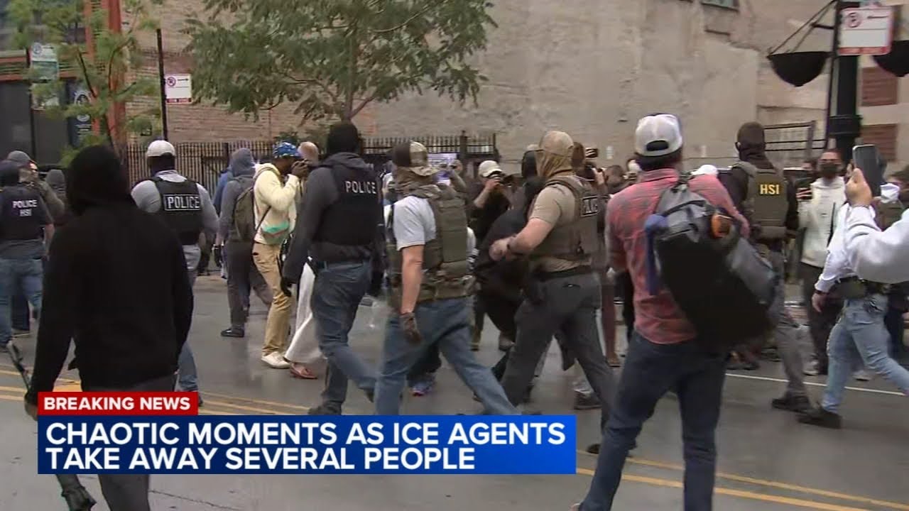 More than a dozen taken away by apparent ICE agents in South Loop