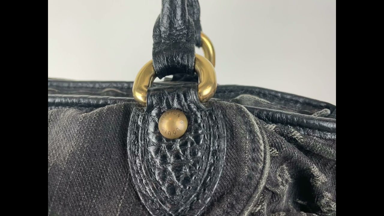 LOUIS VUITTON &ndash; Neo Cabby Denim Black - FAIRCLOSET
