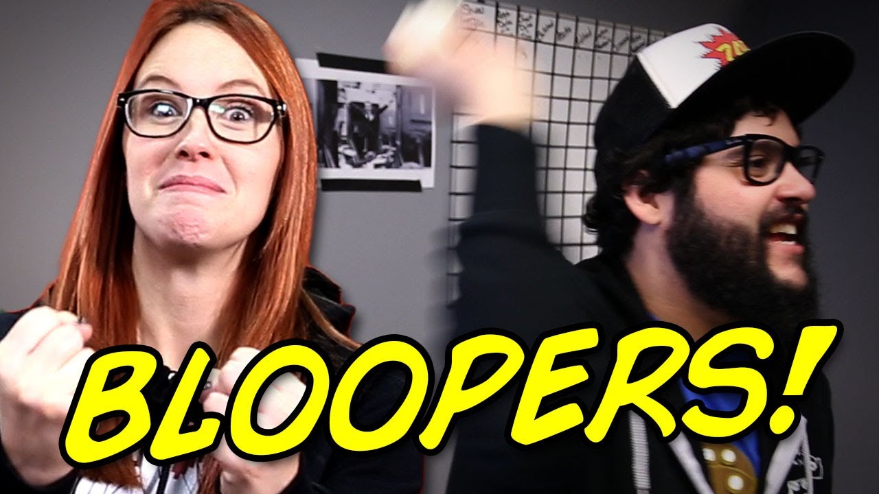 Steve Loses His Temper on NERD Bloopers!