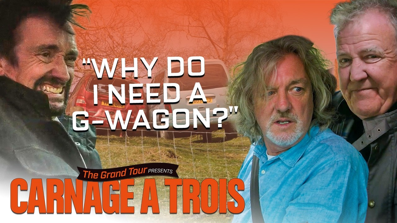 The Trio Recklessly Drive French Cars Off-Road | The Grand Tour
