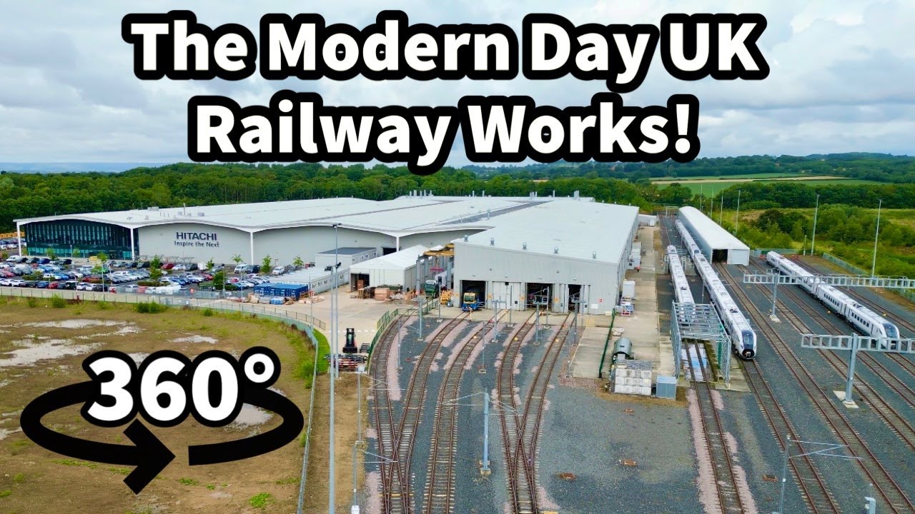 The MODERN DAY Railway Works RAPIDLY Changing the face of the UK Railways!