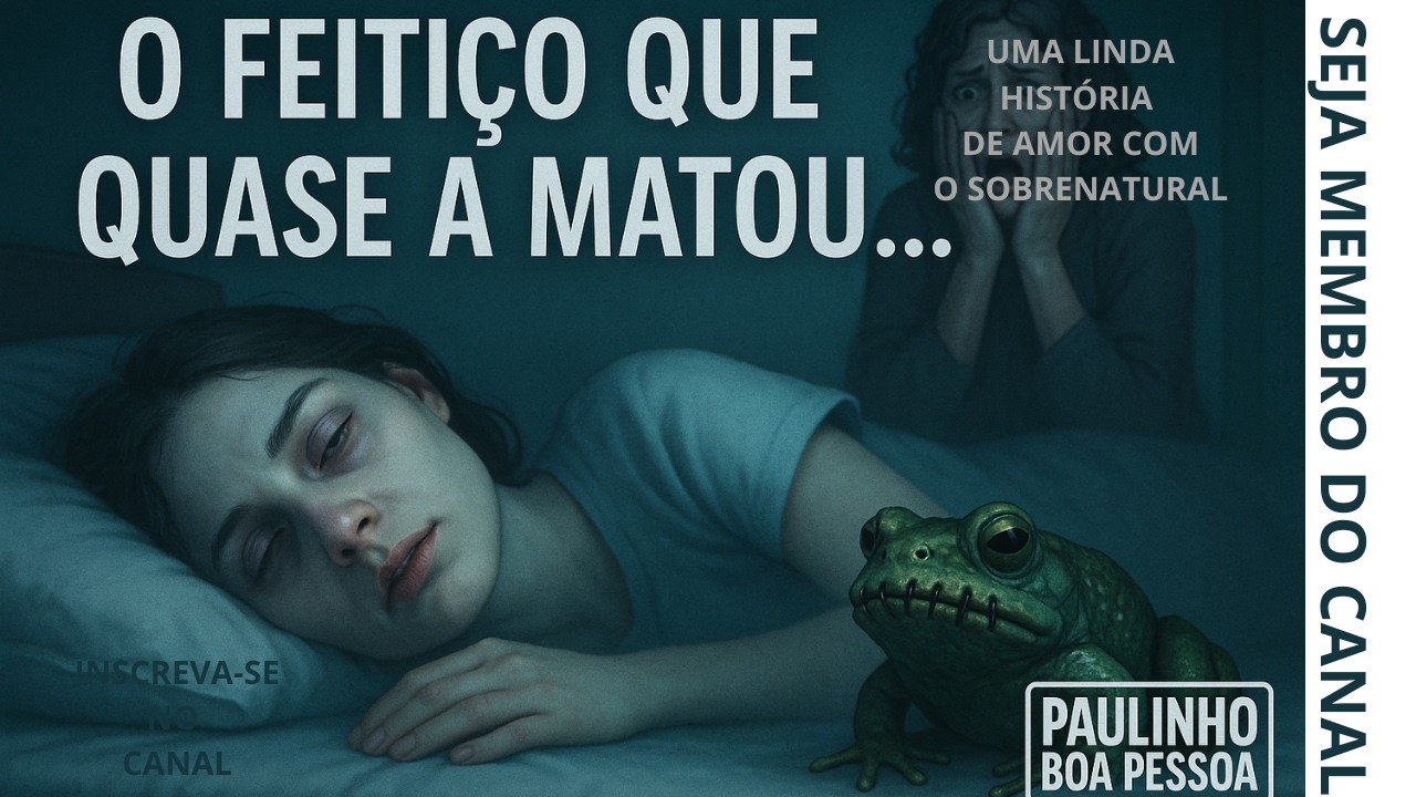 O SAPO DA MALDIÇÃO- O FEITIÇO QUE QUASE MATOU MINHA FILHA.