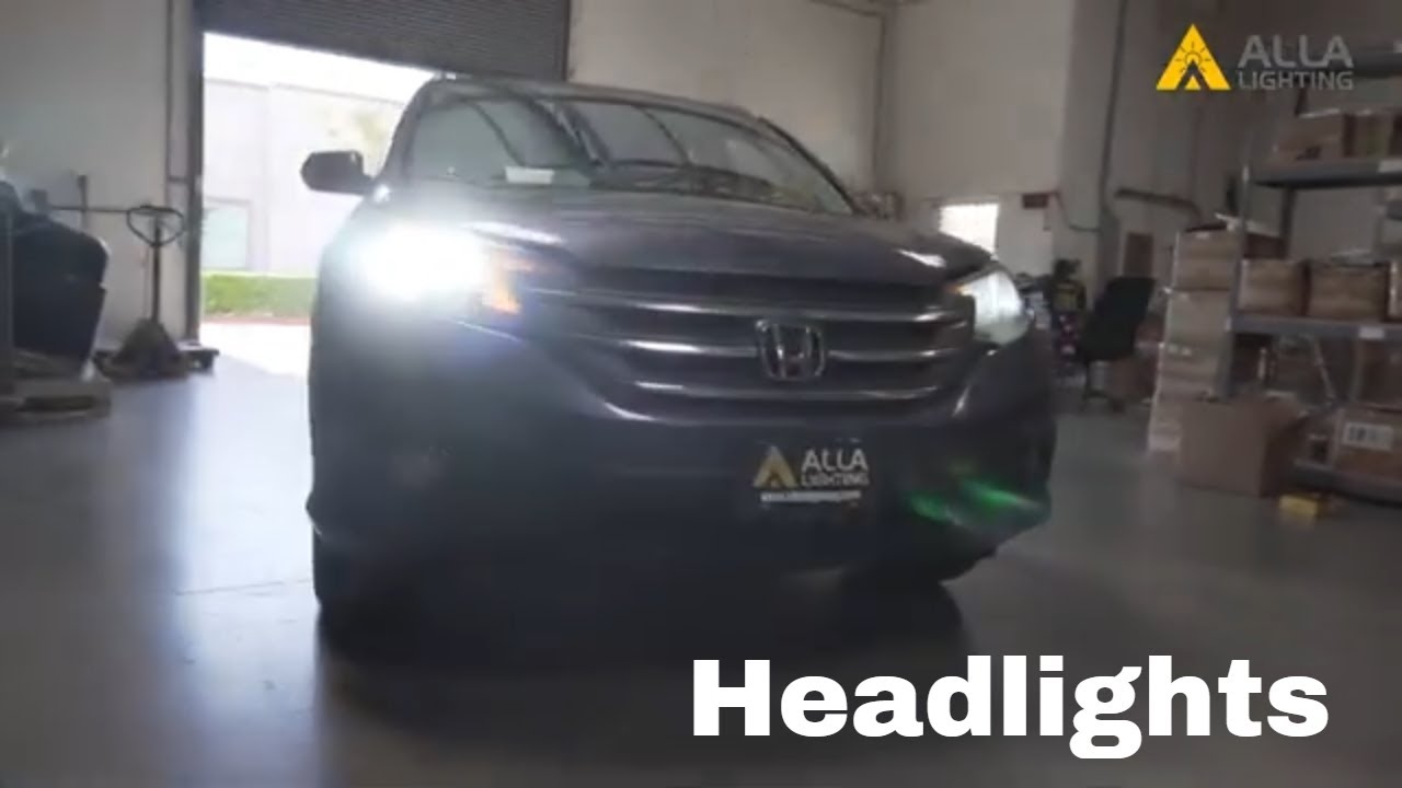 Как заменить | Изменить | Снять светодиодные лампы для модернизации фар Honda CR-V