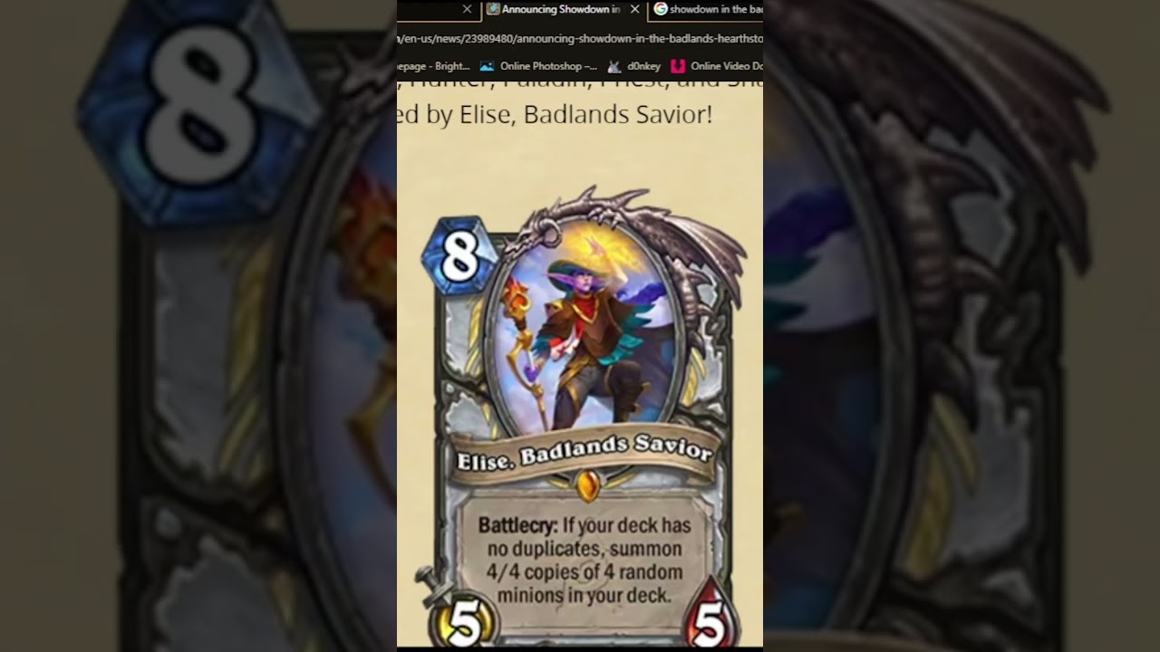 NEW HEARTHSTONE EXPANSION | SHOWDOWN IN THE BADLANDS | TWO NEW KEYWORDS  #gaming #hearthstone