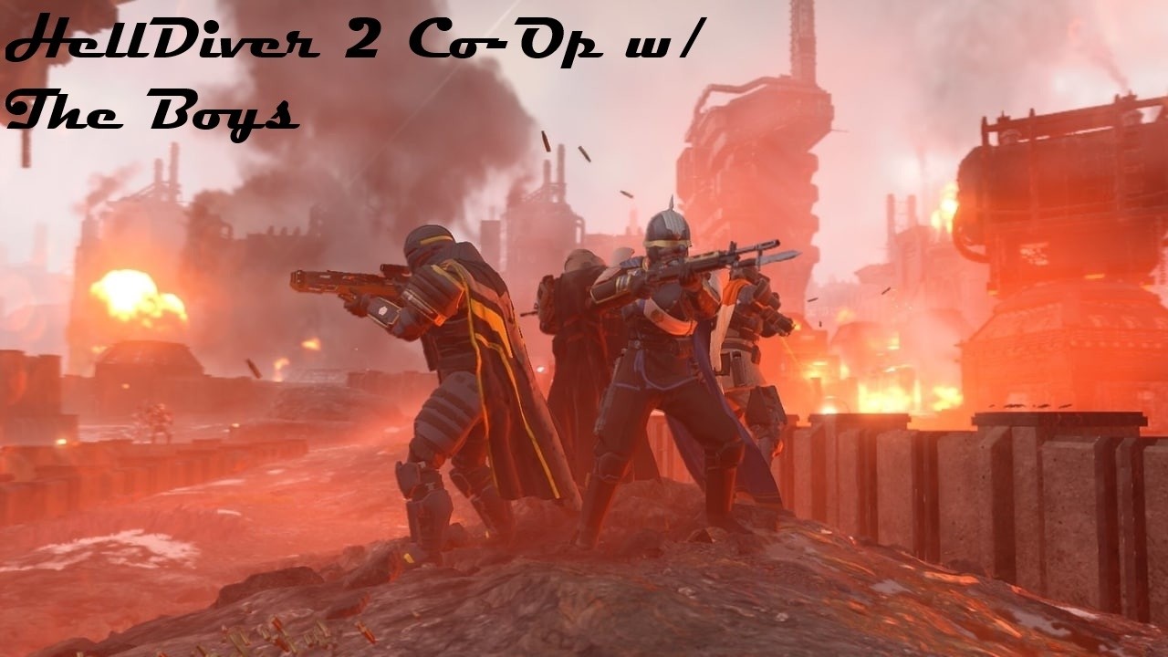HellDivers 2 CyberStan Co Op with the Boys