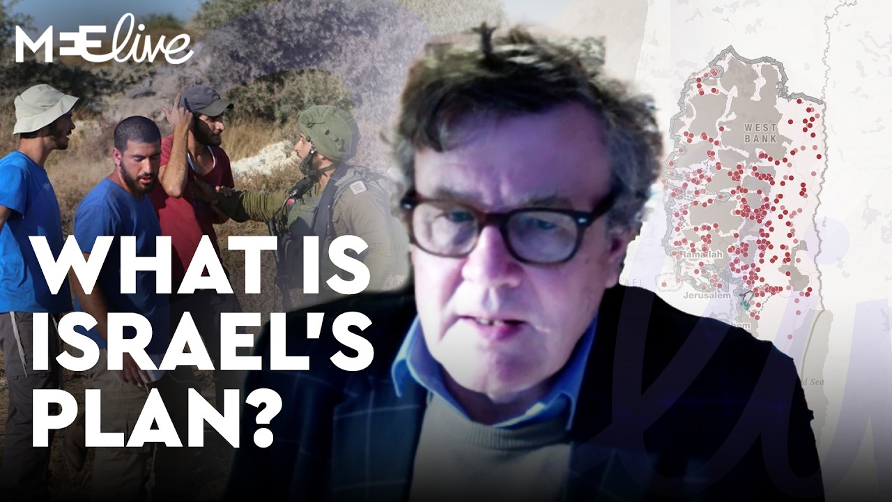 'Inhumane conditions': Peter Oborne returns from West Bank | MEE Live