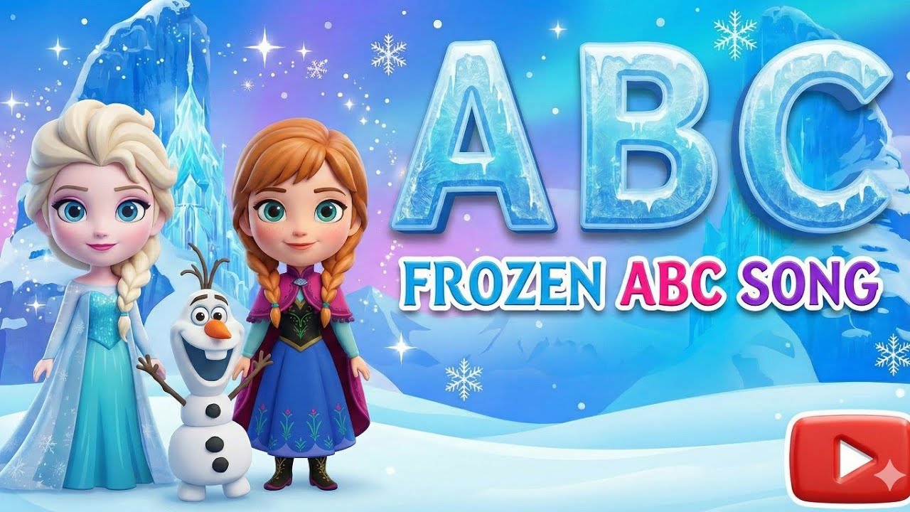 Princess ABC Song 🎀 Elsa Rapunzel Cinderella ABC for Kids | Nursery Rhymes 2025