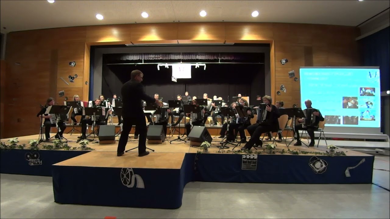 James Bond Soundtrack with Accordion Orchestra Ditzingen under Sergej Riasanow.