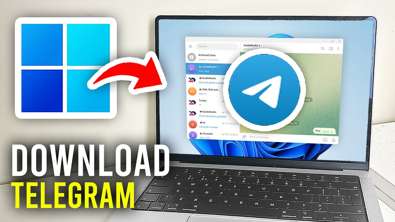 How To Download Telegram In Laptop & PC - Full Guide