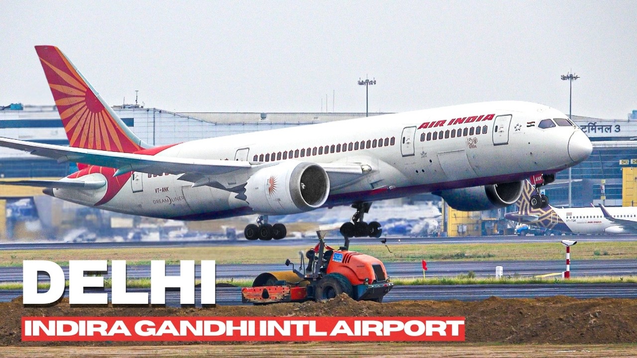 ✈️ INDIA&rsquo;S Aviation Giant! Crazy Plane Spotting at DEL Airport (DEL/VIDP)