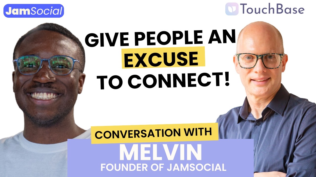 Melvin Adekanye of Jam Social interviewed by Yohay Elam of TouchBase