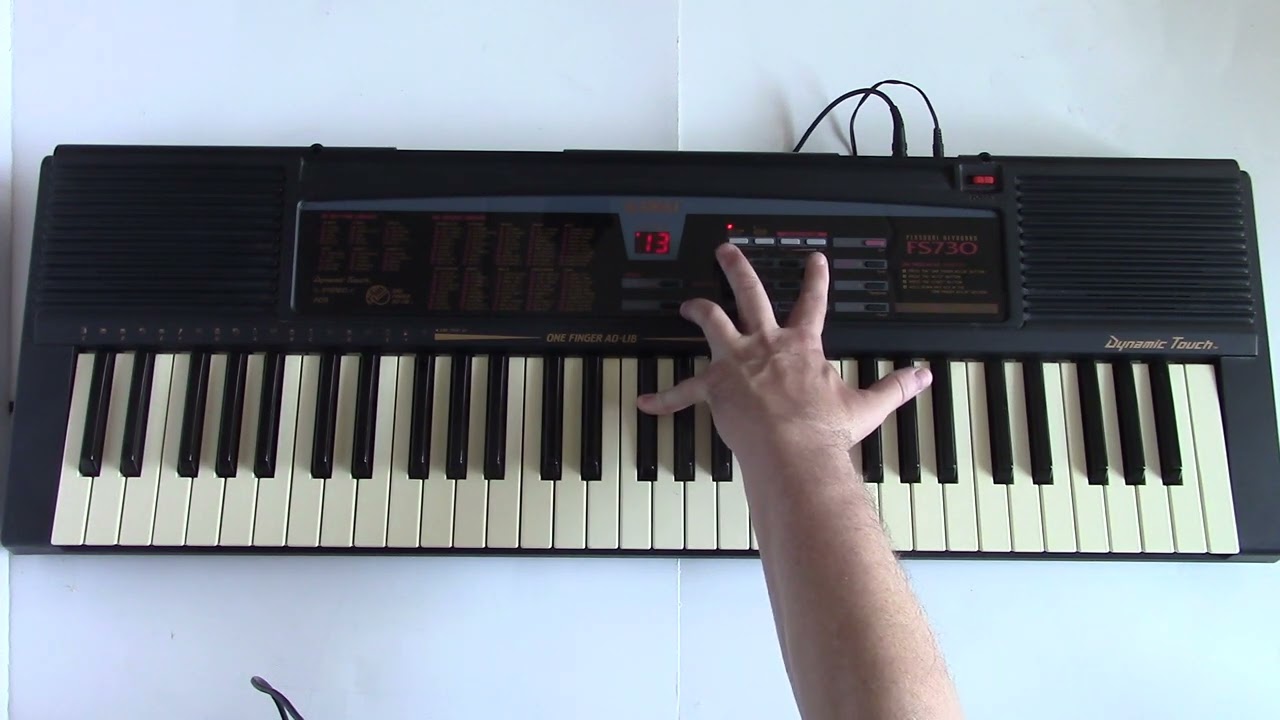 1993 Kawai FS730 Lo-Fi PCM Sample-based Personal Keyboard
