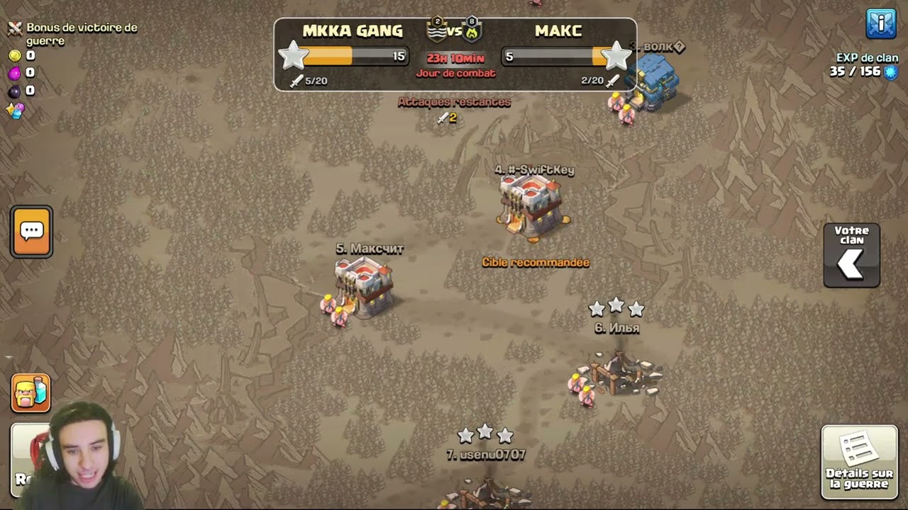 ÉPISODE 88 JOUR 83 LET'S PLAY CLASH OF CLANS (JE SUIS DEG À LA FIN)