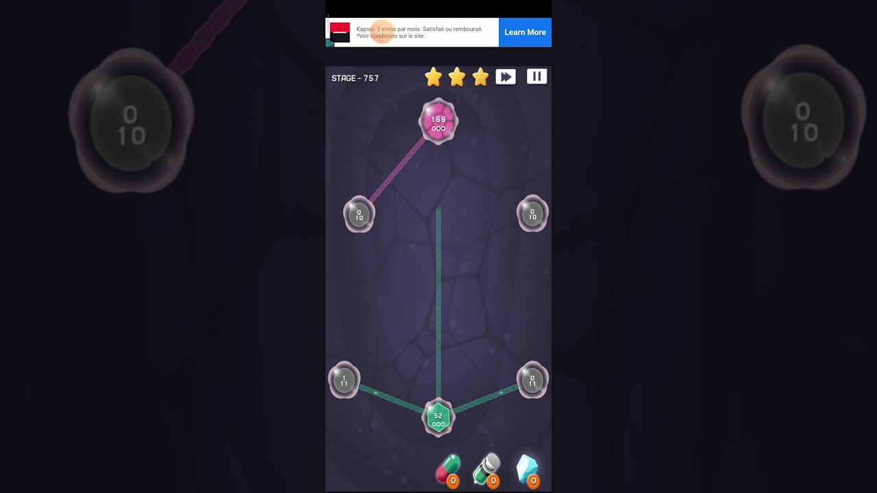Cell expansion wars 757 🧙‍♂️ walkthrough ⭐⭐⭐