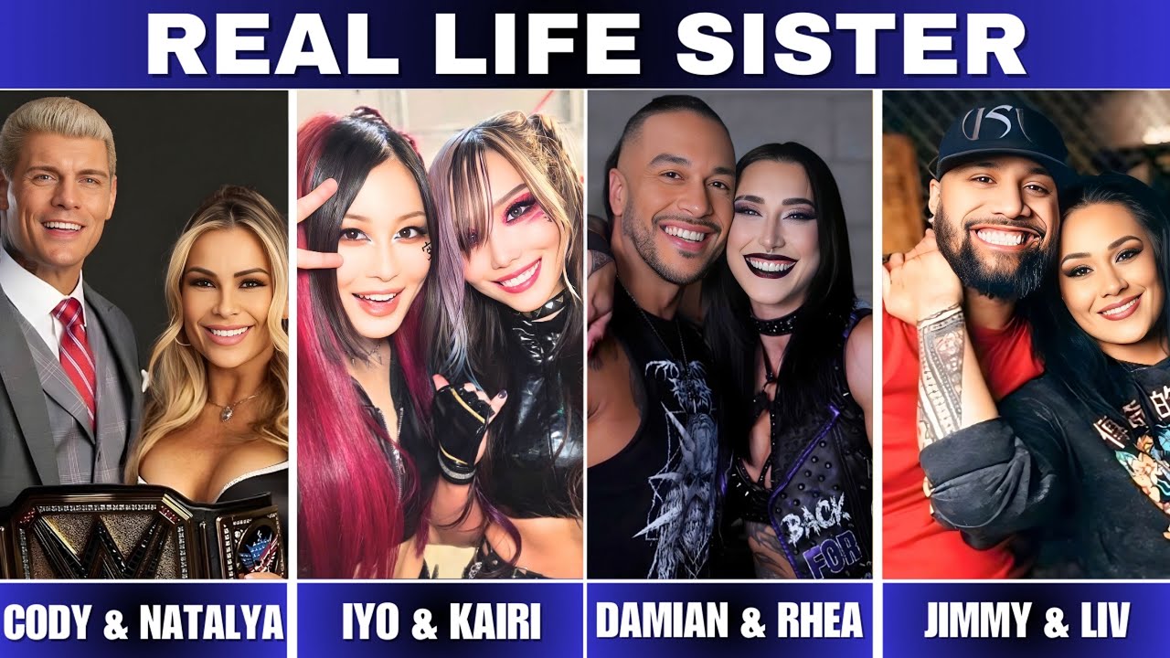 WWE Wrestlers And Their Real Life Sisters You Didn't Know About