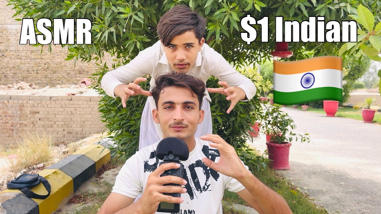 ASMR $1 Indian Head Massage For Sleep 💆&zwj;♂️