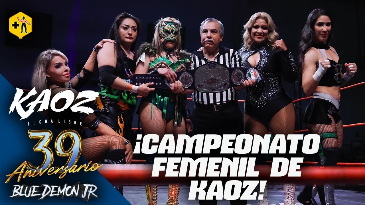 Campeonato Femenil de Kaoz: Tiffany vs Julissa vs Keyra vs Ayako Hamada vs Natalia Markova