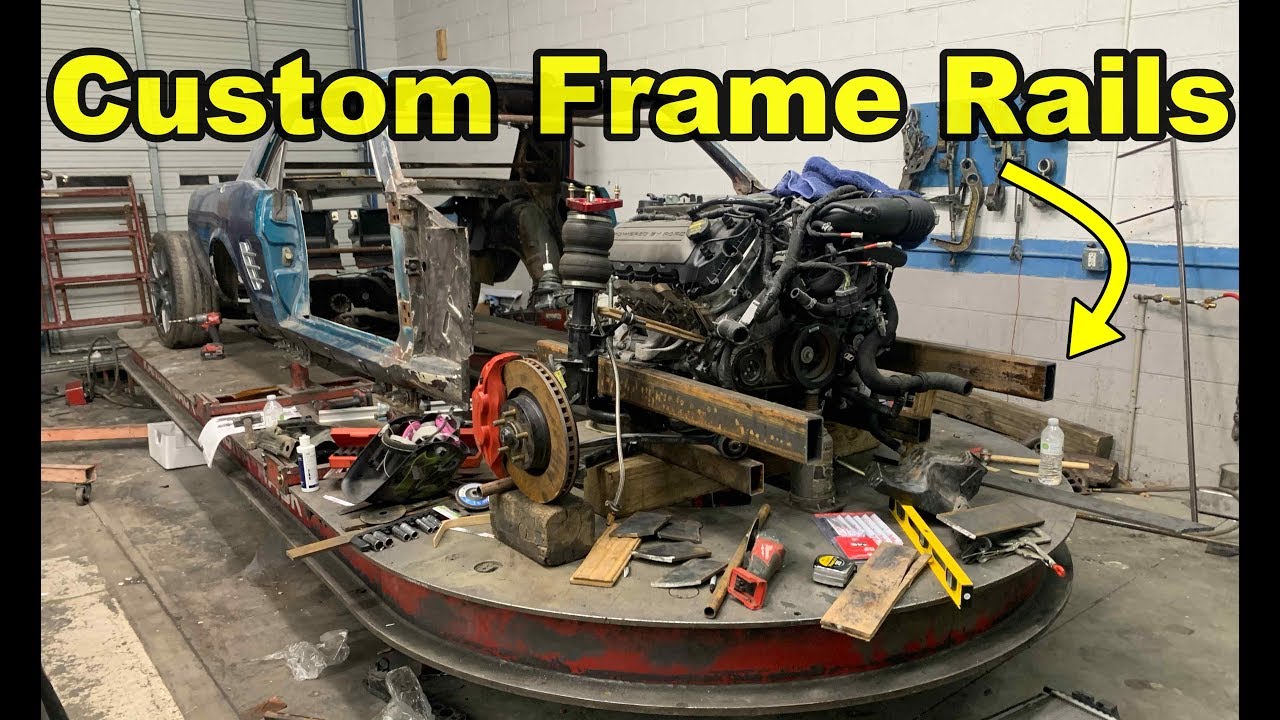 Building Custom Frame Rails For My 1966 Ford Mustang 5.0 Coyote Swap