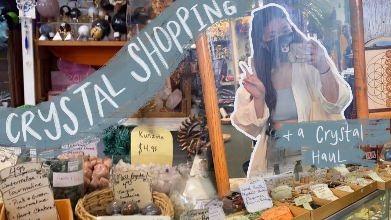 Come Crystal Shopping with Me✨  (+ a haul of everything I got)