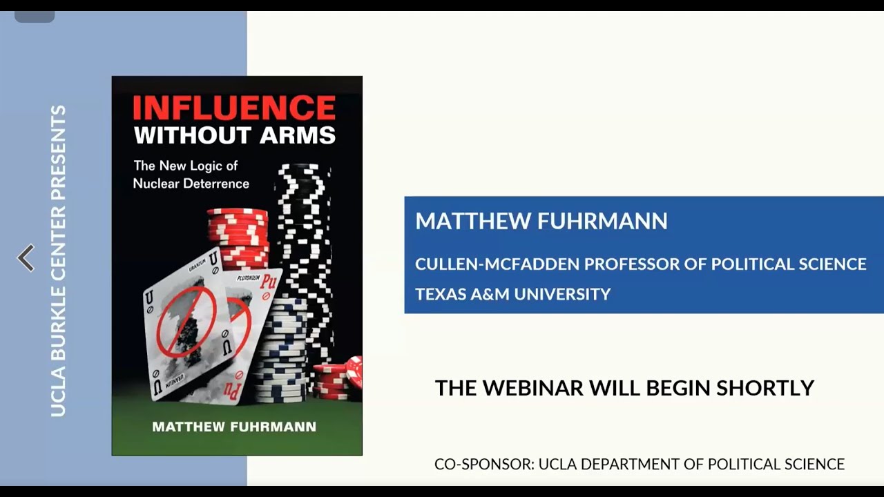 Influence Without Arms: The New Logic of Nuclear Deterrence