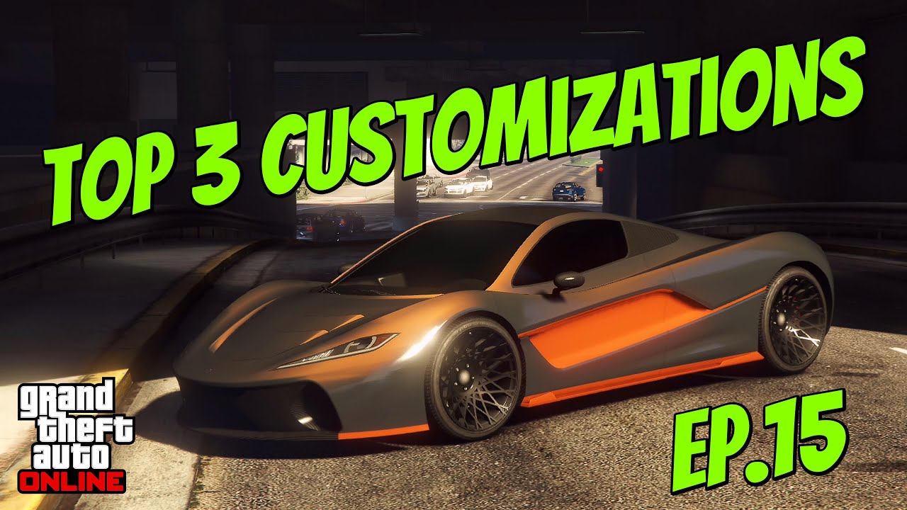 GTA 5 TOP 3 CUSTOMIZATION'S FOR CARS! EP.15 (T20, Komada Coquette Classic) Custom Builds!