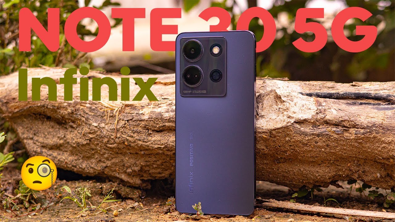 Infinix NOTE 30 5G 256GB, som JBL e CÂMERA de 108MP! é BOM? VALE a PENA?