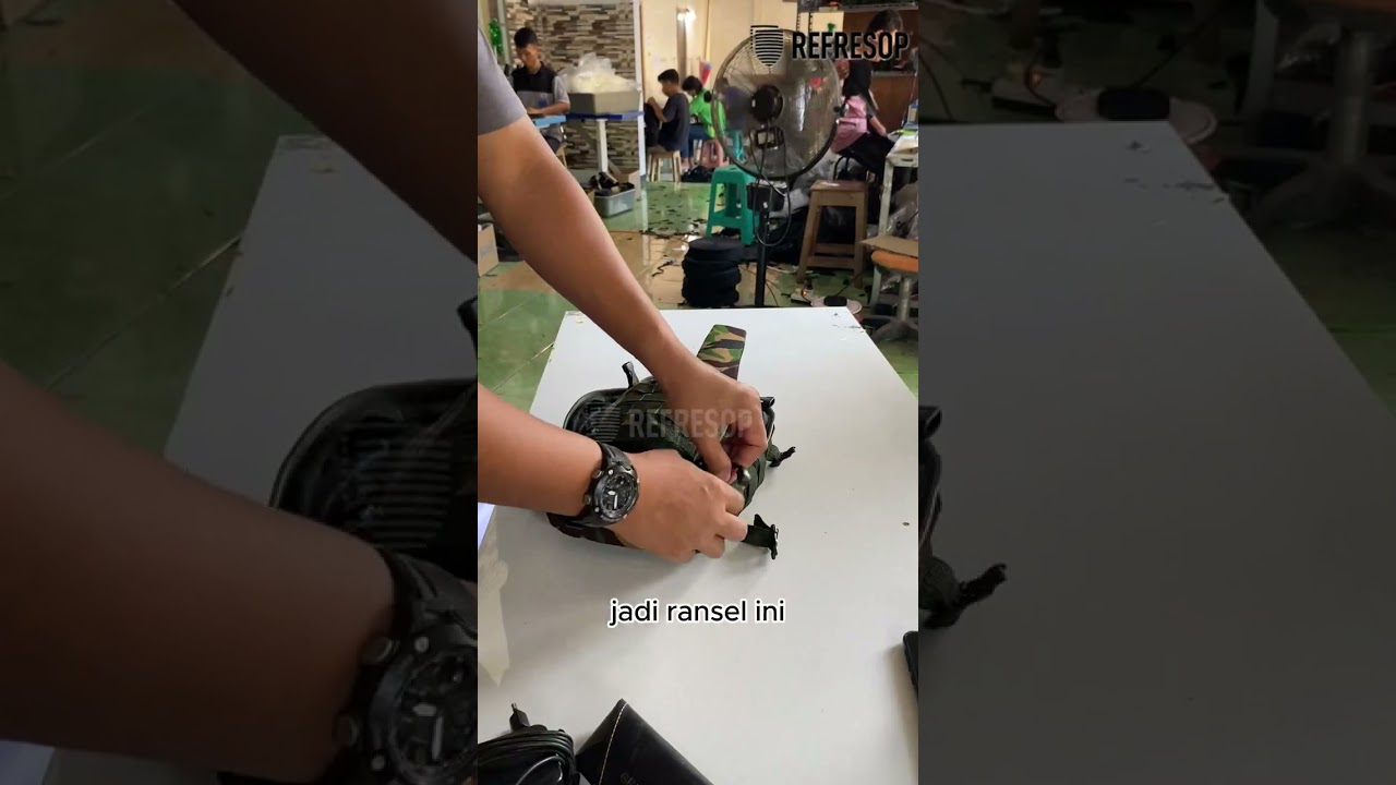 Tas Selempang Pria Tactical Army PX121 REFRESOP Loreng Malvinas