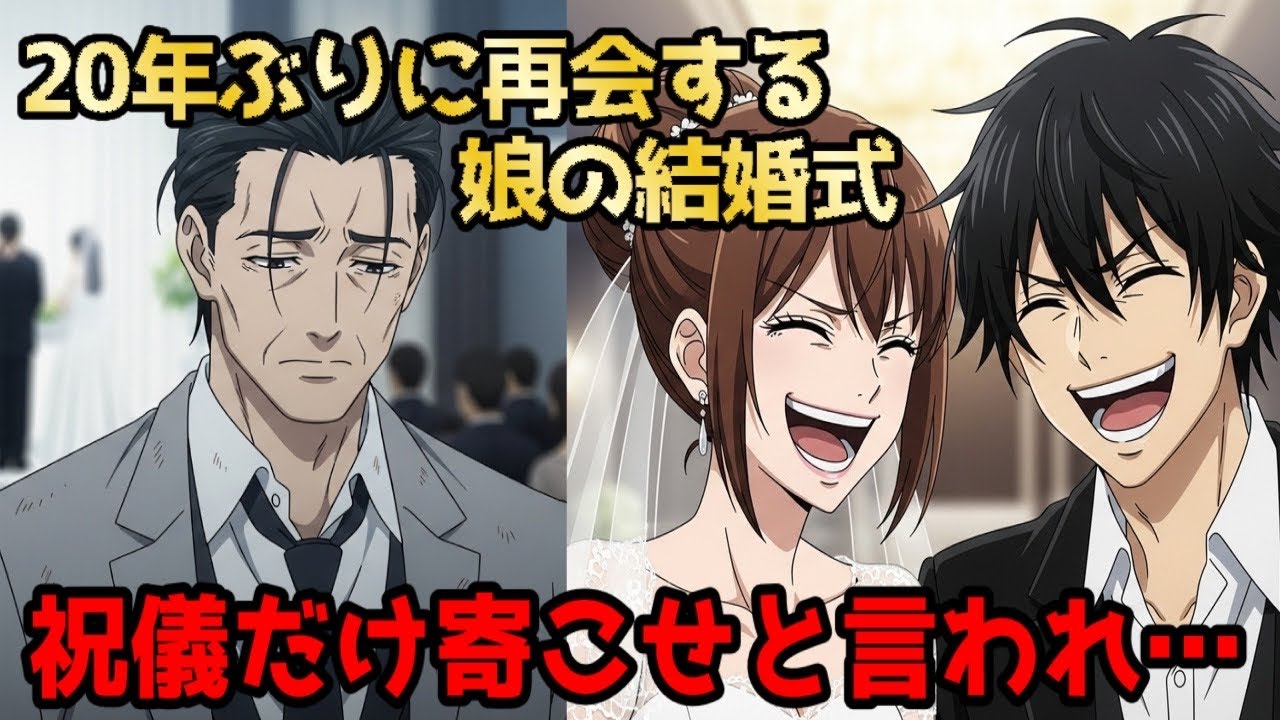 20年ぶりに再会する娘の結婚式
