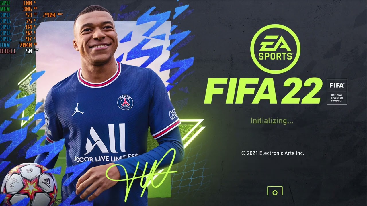 FIFA 22 - 720p (DX12 & DX11) With the Intel IGPU HD 610 & Intel Pentium G4560T