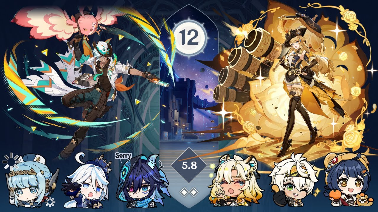 Ifa Lunar-Charged | Navia Hypercarry - Spiral Abyss (Version 5.8)