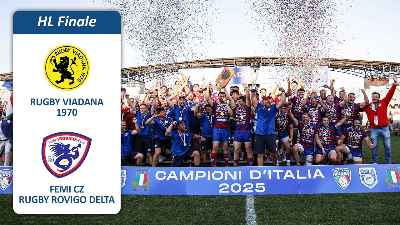 VIADANA - ROVIGO | Finale Scudetto | Highlights