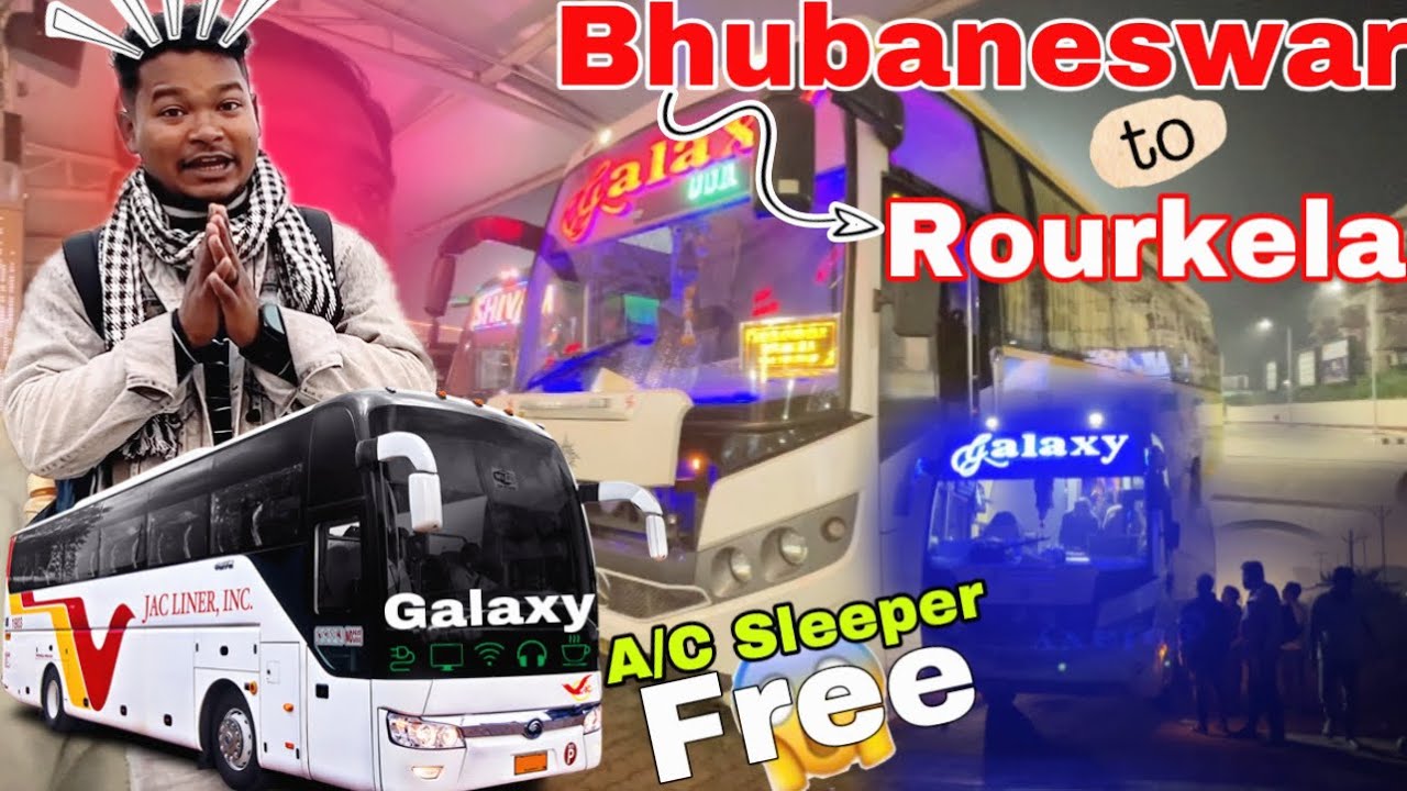 Bhubaneswar to Rourkela ll Odisha Biggest Bus Terminal ll Bhubaneswar to Rourkela Bus