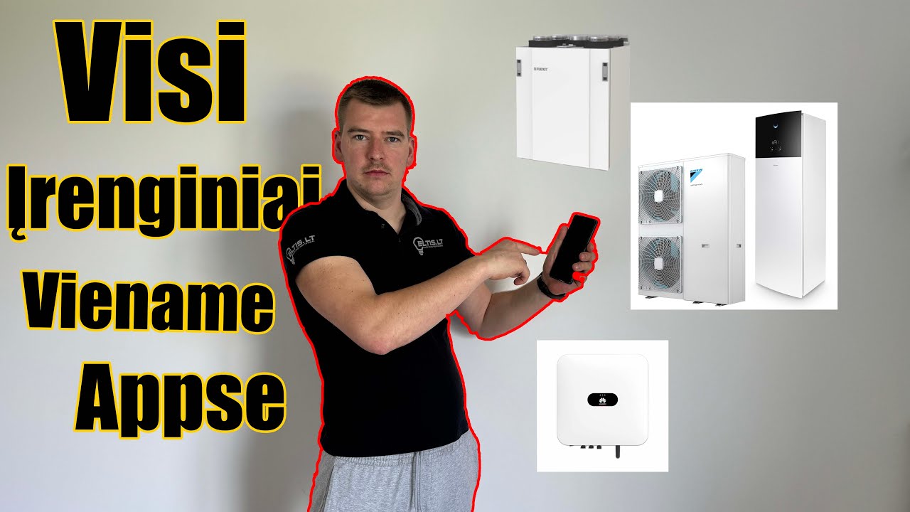 Kaip apjungti visus namų įrenginius į vieną aplikaciją? Išmaninu savo namą #1 Eltis LT