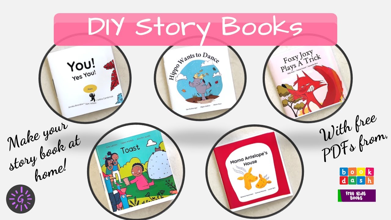 DIY Story Books for Kids | BookDash & FreeBooksforKids