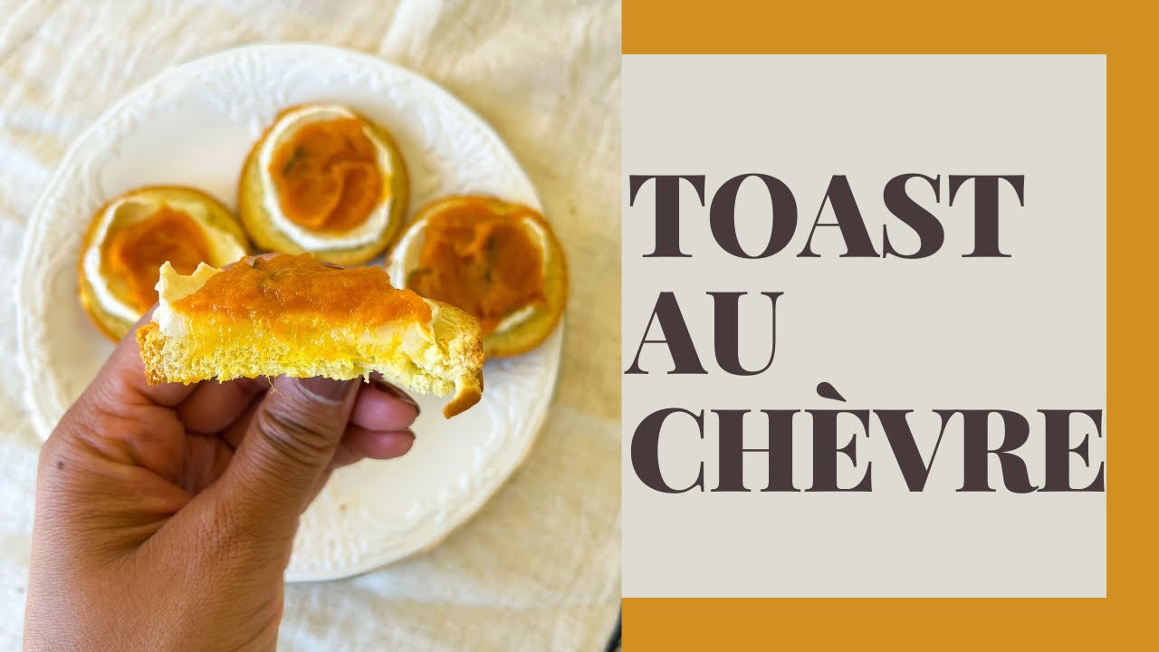 TOAST CHÈVRE MANGUE (idée recette de Noël) | SoyonsKitch