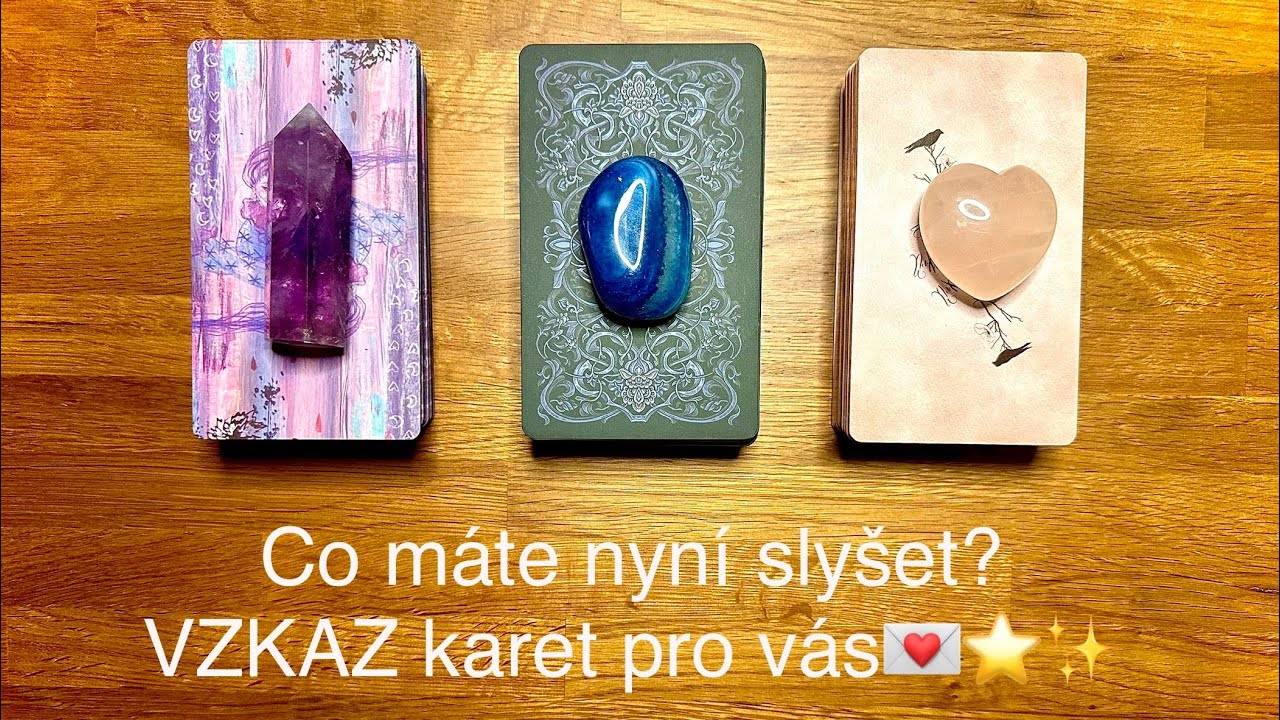 Co mám nyní vědět? ⭐️🌞 Vzkaz karet, který teď máte slyšet …🔮💌