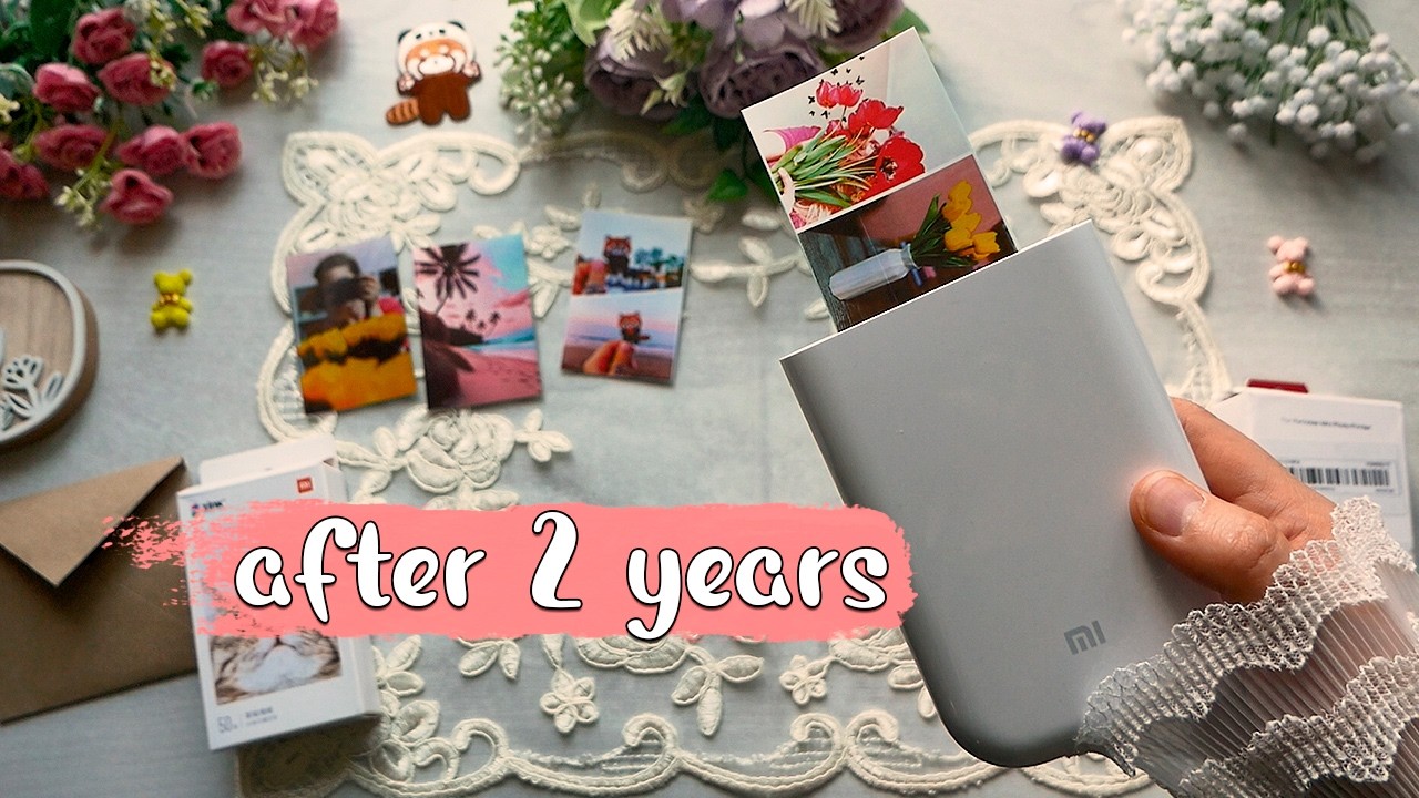 Xiaomi Mini Photo Printer after 2 Years of Use - Comparison Photo Paper Then and Now | ASMR