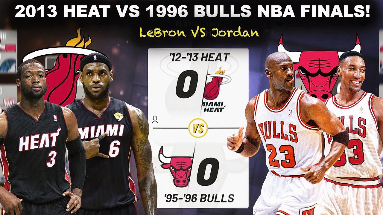 Simulating the GREATEST NBA Finals of All-Time on 2K! ('13 Heat VS '96 Bulls)