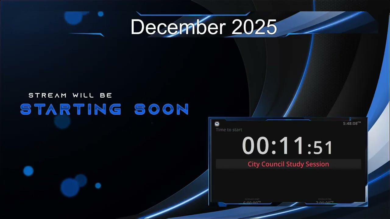 City Council Regular Session - December 2025
