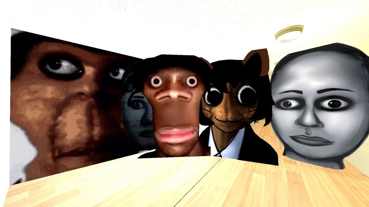 Selene Delgado V2 Cat Obunga Honey And Seleneart In The Hotel Garry's Mod  #Gmod #gaming #nextbots
