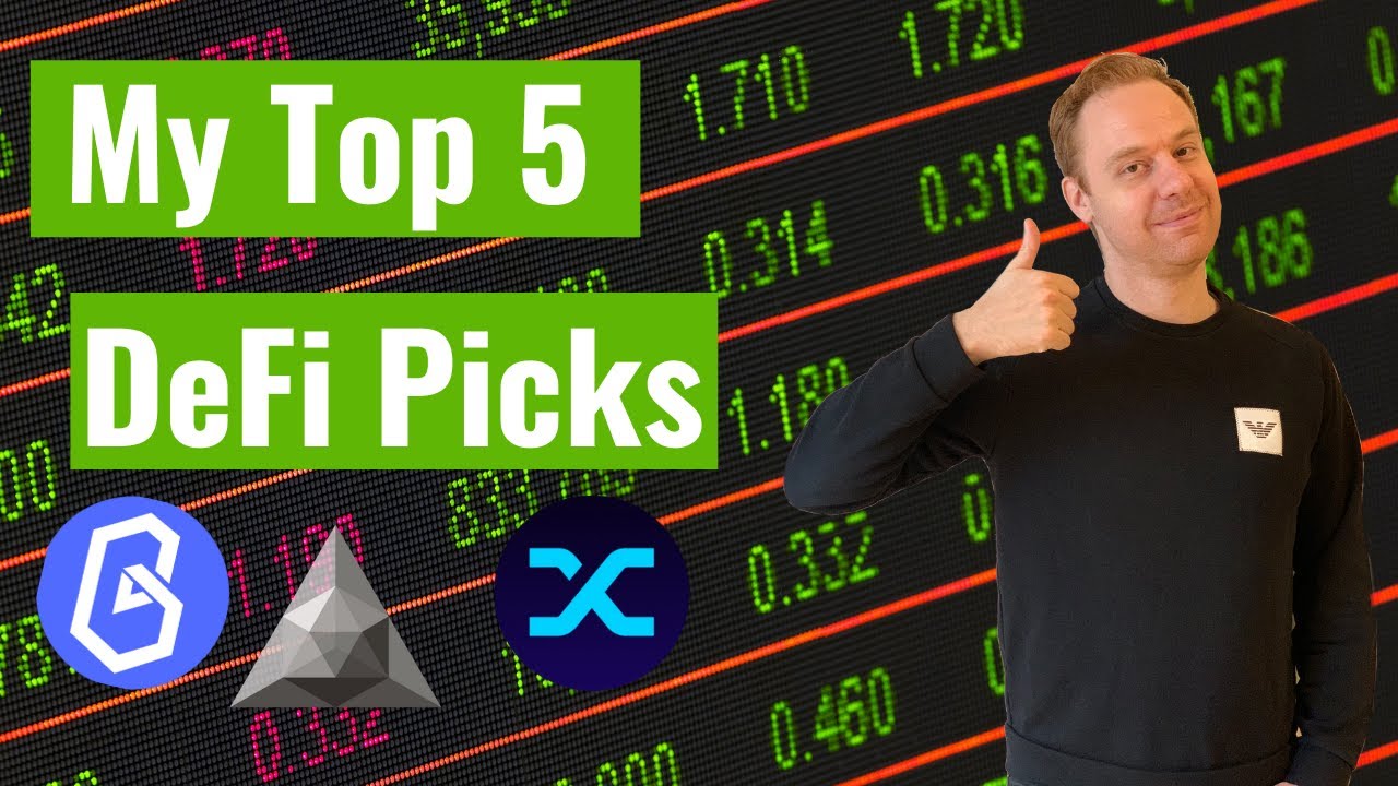 Top 5 DeFi Tokens I'm investing in for 10x Returns