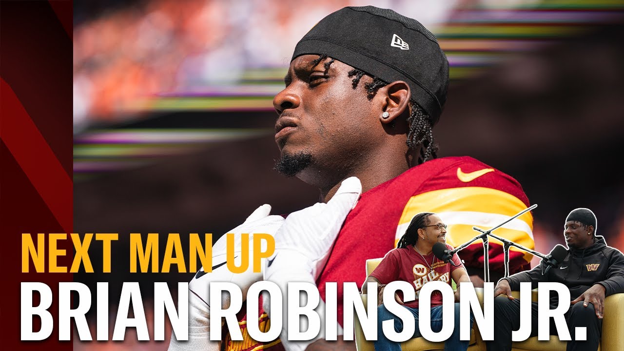 Brian Robinson Jr. Kicks Off Our Newest Podcast: Next Man Up! | Washington Commanders